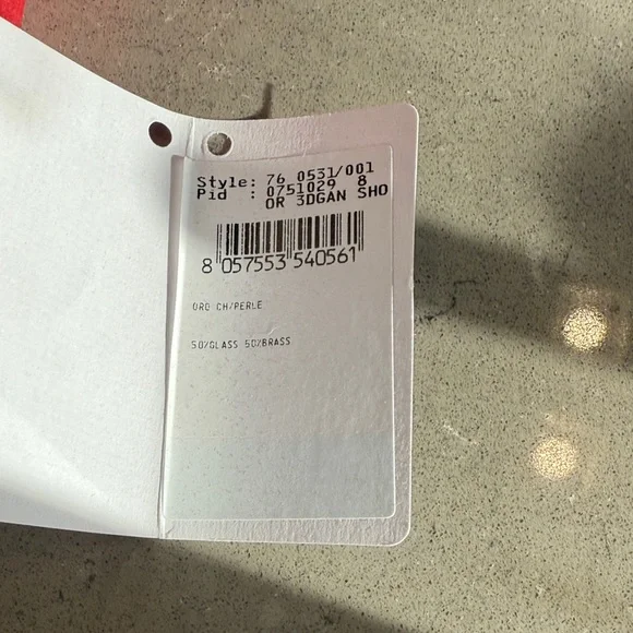 Salvatore Ferragamo Gold and White Pearl Earrings - Picture 3 of 5